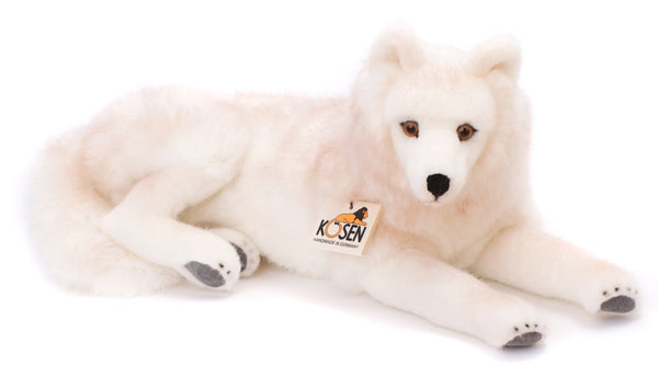 White clearance wolf teddy