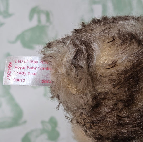 From The Steiff Archive: Royal Baby George Bear - 24cm - Number 12