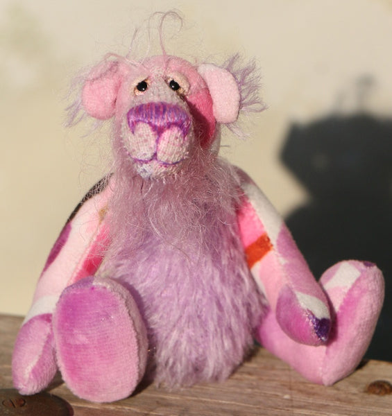 Tickled Pink by Barbara-Ann Bears - 12cm