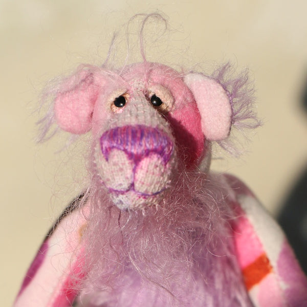 Tickled Pink by Barbara-Ann Bears - 12cm