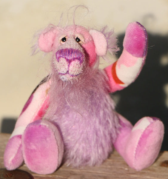 Tickled Pink by Barbara-Ann Bears - 12cm