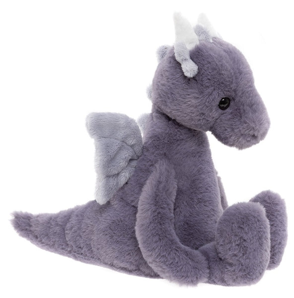 Lavender Draco Dragon by Charlie Bears - 34cm