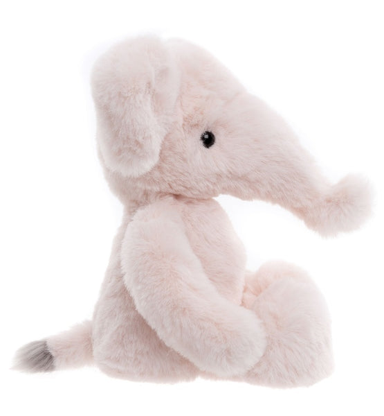 Effie Pink Elephant by Charlie Bears - 20cm