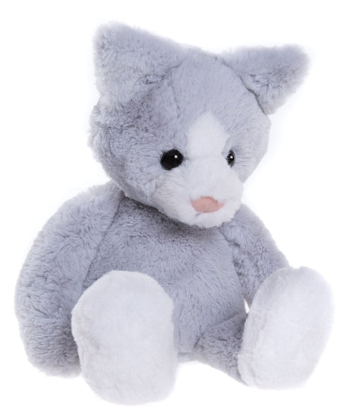 Puddy Kitten - grey by Charlie Bears - 29cm