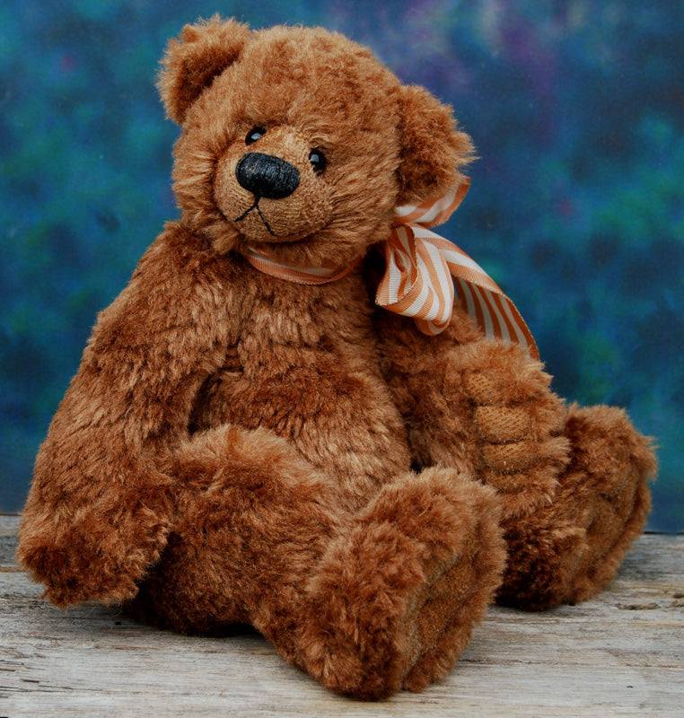 Long haired hot sale teddy bear