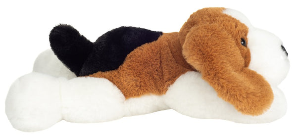 Lying Tri-colour Dog by Teddy Hermann - 29cm