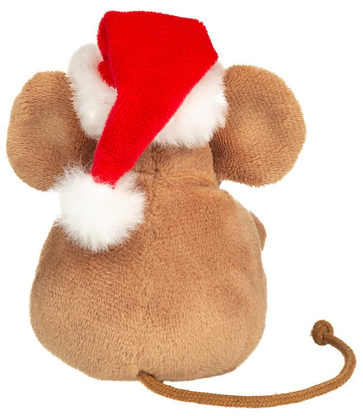 Christmas Mouse with Gingerbread Man by Teddy Hermann - 11cm