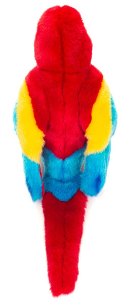 Scarlet Macaw by Teddy Hermann - 27cm