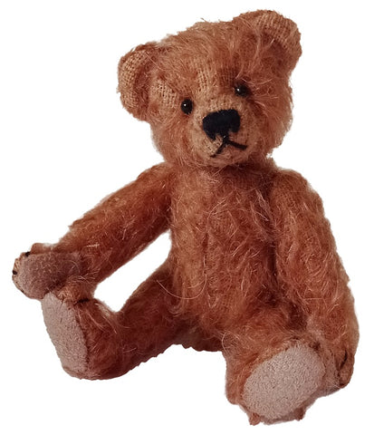 Antique Brown Teddy Bear by Teddy Hermann - 10cm