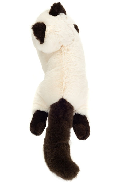 Lying Birman Cat by Teddy Hermann - 36cm
