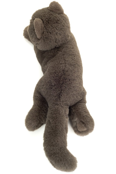 Lying Carthusian Cat by Teddy Hermann - 36cm