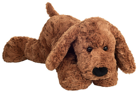 Lying Brown Dog by Teddy Hermann - 40cm