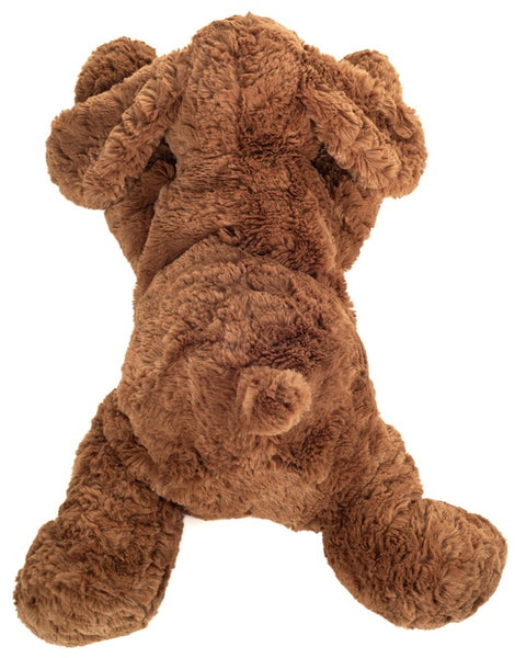 Lying Brown Dog by Teddy Hermann - 40cm