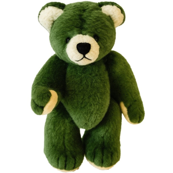 Miniature Teddy Bear by Teddy Hermann - 5.5cm, pine green