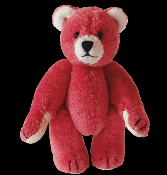 Miniature Teddy Bear by Teddy Hermann - 6cm, rose pink