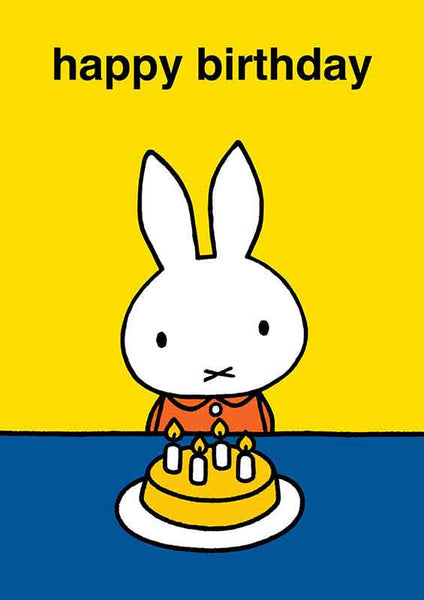 Miffy greeting card by Hype