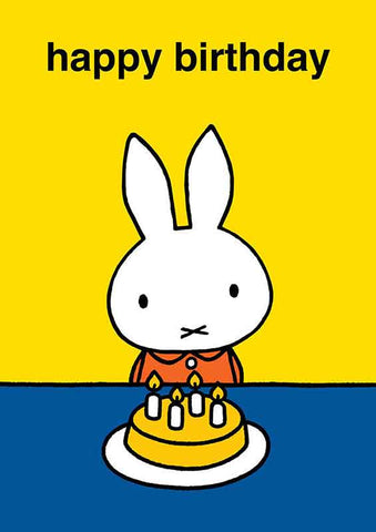 Miffy greeting card by Hype