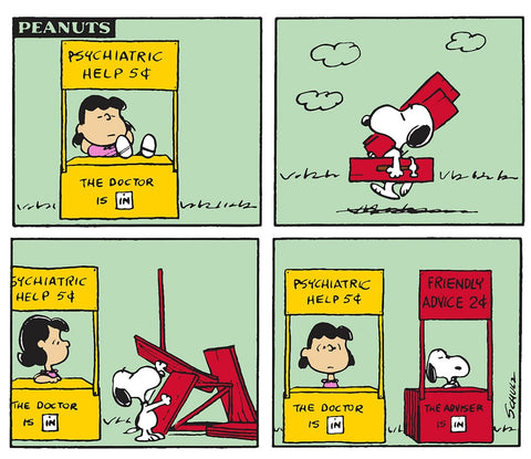 Snoopy greeting card by Hype
