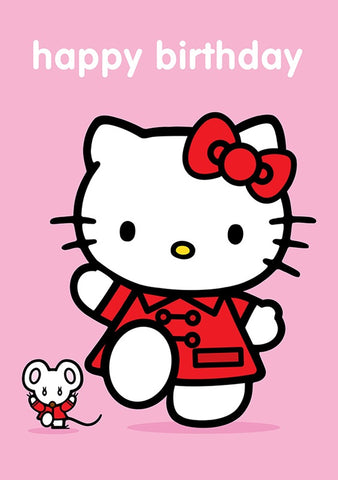 Hello Kitty greeting card by Hype