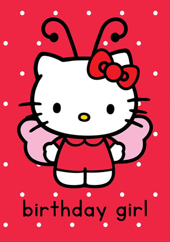 Hello Kitty greeting card by Hype