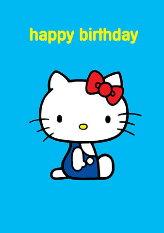 Hello Kitty greeting card by Hype