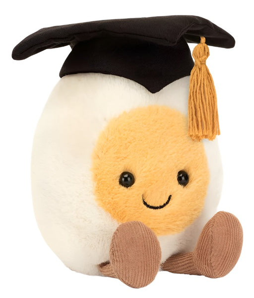 Amuseable Boiled Egg Graduation by Jellycat - The Bear Garden