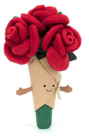 Amuseables Rose Bouquet by Jellycat