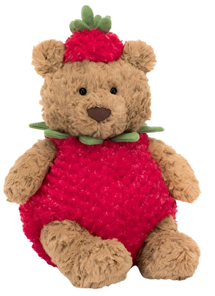 Bartholomew Bear Strawberry by Jellycat