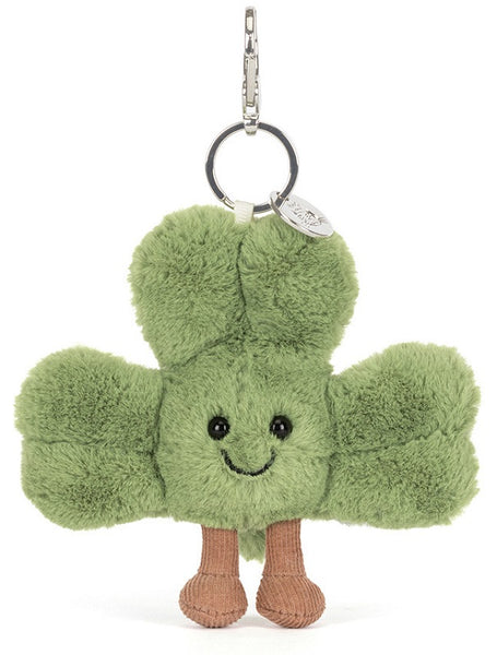 Amuseables Siofra Shamrock Bag Charm by Jellycat