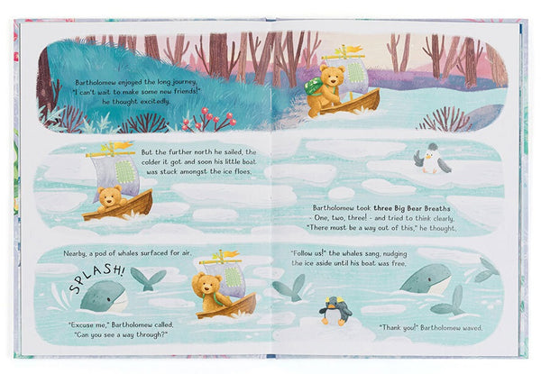 Bartholomew Bear and the Snow Giants Book by Jellycat