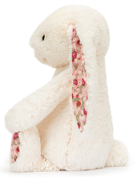 Blossom Cream 'Berry' Bunny by Jellycat