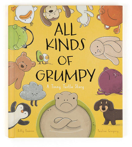 All Kinds of Grumpy Book by Jellycat