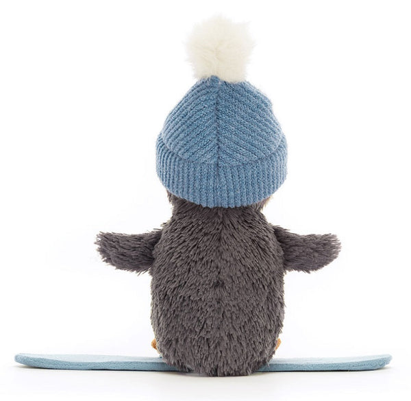 Peanut Penguin Snowboarding by Jellycat