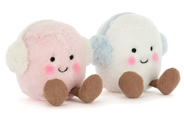Amuseable Toastie Pink and White Marshmallows by Jellycat