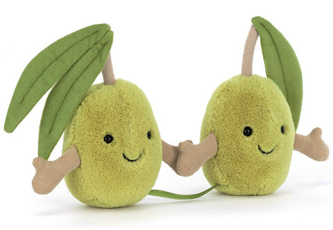 Amuseables Pair of Olives by Jellycat