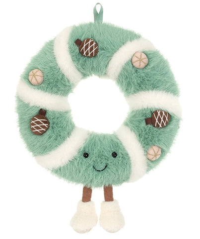 Amuseables Pinecone Wreath by Jellycat