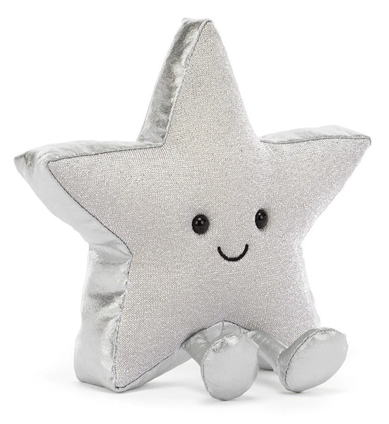 Amuseables Silver Star by Jellycat