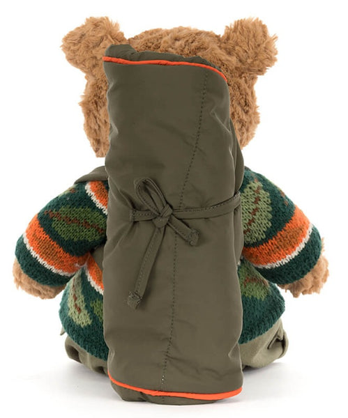 Bartholomew Bear Hiking Outfit by Jellycat