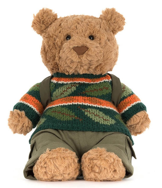 Bartholomew Bear Hiking Outfit by Jellycat
