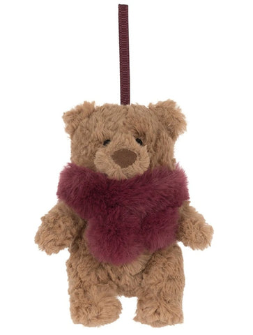 Bartholomew Bear Winter Warmer Decoration by Jellycat