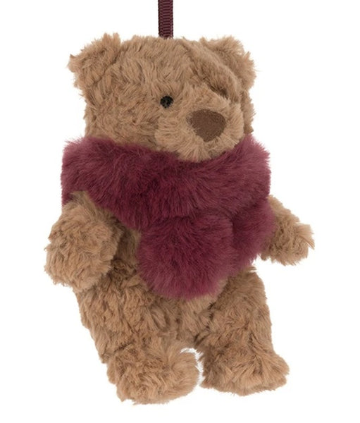 Bartholomew Bear Winter Warmer Decoration by Jellycat