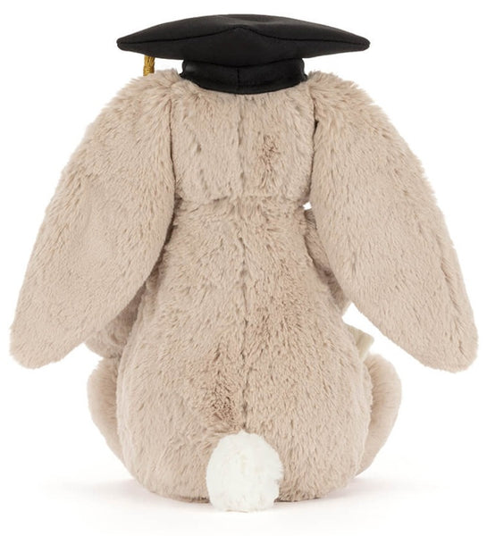 Bashful Beige Bunny 'Graduation' by Jellycat