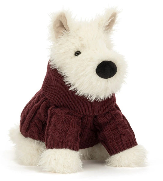 Munro Scottie Winter Jumper Outfit by Jellycat