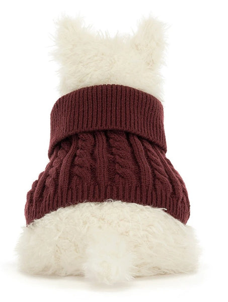Munro Scottie Winter Jumper Outfit by Jellycat