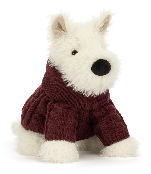 Munro Scottie Winter Jumper Outfit by Jellycat