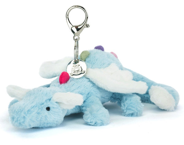 Sky Dragon Bag Charm by Jellycat