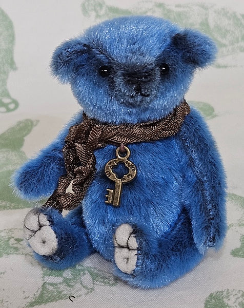 Little Indigo Bear by Anna Kolo - 8.75cm