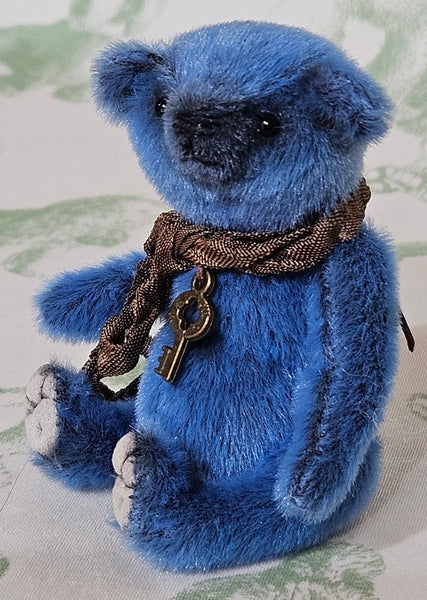 Little Indigo Bear by Anna Kolo - 8.75cm