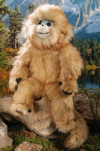 Golden Snub-Nosed Monkey Baby by Kosen - 35cm