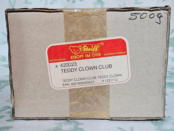 1993 Steiff Club Teddy Bear  -  1928 Clown Teddy Bear Replica - 30cm
